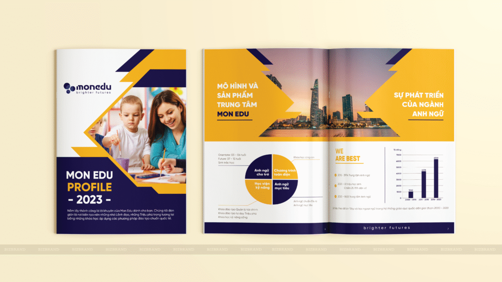 4 Chia Sẻ Hữu Ích Khi Thiết Kế Hồ Sơ Năng Lực/Profile Công Ty bizbrand thiet ke profile